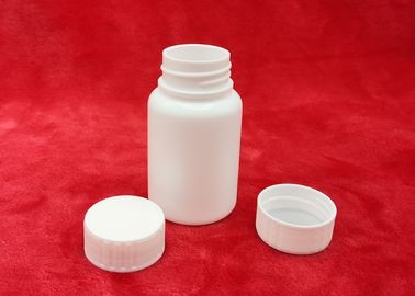 ขวดยาพลาสติก HDPE ขนาด 120 มล. 4.5 กรัมฝาบรรจุภัณฑ์ยาแคปซูล